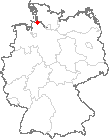 Karte Geversdorf, Niederelbe